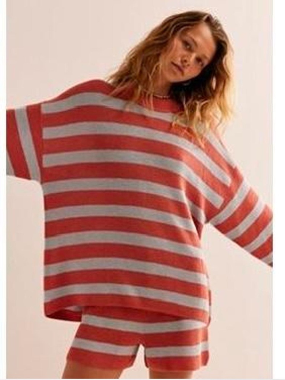 Free People Malibu Surf Sweater Set